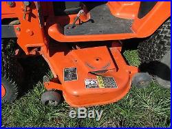 2005 Kubota Bx1500 Lawn Mower Tractor 3 Point Loader Bucket Diesel