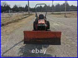 2005 Kubota B7610 Compact Diesel Tractor With Snow Blade 514hrs