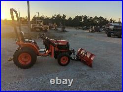 2005 Kubota B7610 Compact Diesel Tractor With Snow Blade 514hrs