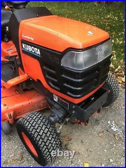 2005 Kubota BX1500 Compact Diesel Tractor 4wd 54 mower Deck 15HP 3 Point Hitch