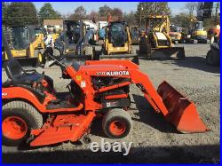2005 Kubota BX1800 4x4 Hydro Compact Tractor with Loader & Belly Mower Only 1700Hr