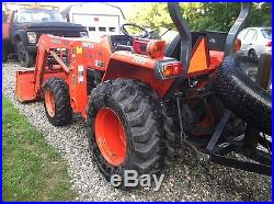 2005 Kubota L3400 4x4 Diesel HST Loader ONLY 113 HOURS MINT NY Private Owned
