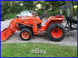 2005 Kubota L3400 4x4 Diesel HST Loader ONLY 113 HOURS MINT NY Private Owned