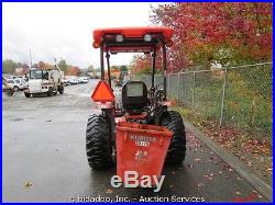 2005 Kubota L39 4x4 Loader Utility Ag Tractor PTO 4in1 Bucket Aux Hyd 42 Forks
