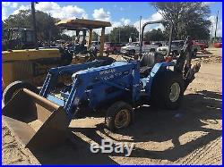 2005 New Holland TC30 4x4 Hydro Compact Tractor Loader Backhoe