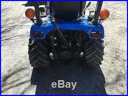 2005 New Holland TZ25da tractor with loader 4wd diesel