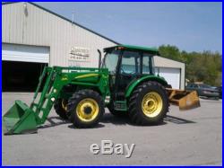 2006 5525 JOHN DEERE Tractor 4WD with a 542 self-leveling front end loader