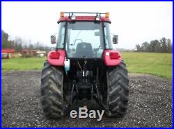 2006 Case IH JX85 tractor with Woods loader, Cab/Heat/Air, 2 remotes, 1,842 hours