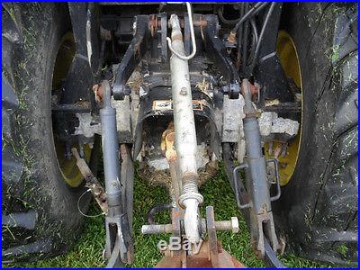 2006 John Deere 3720 cab loader rotary cutter finish mower