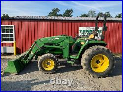 2006 John Deere 4710 47hp Hydro 4x4 Compact Tractor with Loader