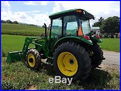 2006 John Deere 5525 Farm Ag Utility Tractor Diesel Engine 4x4 Machinery 90 HP