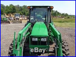 2006 John Deere 5525 Tractor, Cab/Heat/Air, 4WD, Loader, 2 Remotes, 1,440hrs