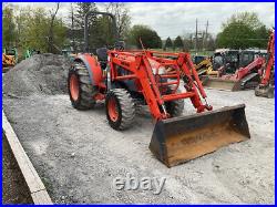 2006 Kioti DK45S 4x4 45Hp Compact Tractor with Loader & Canopy Only 600 Hours