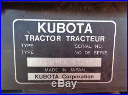 2006 Kubota B7610 Tractor with LA352 Loader, 4WD, Hydro, 756 Hours