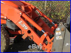2006 Kubota L39 4x4 Loader Utility Ag Tractor PTO 4in1 Bucket Aux Hydraulics 4WD