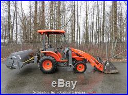 2006 Kubota L39 4x4 Utility Ag Tractor 4in1 Loader Bucket 3-Point Aux Hyd 39HP