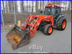 2006 Kubota L5030D 4WD Utility Ag Tractor 4in1 Loader 50HP Cab Heat Aux Hyd A/C