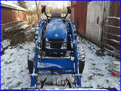2006 New Holland TC40D 4WD Tractor only 322 run hours