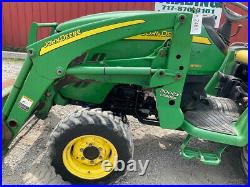 2007 John Deere 3320 4x4 Hydro 32Hp Compact Tractor Loader Backhoe Only 600Hrs