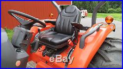 2007 KUBOTA GRAND L3940 4X4 COMPACT UTILITY TRACTOR With LOADER HYDRO 1150 HOURS