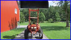 2007 KUBOTA M6040 4X4 UTILITY TRACTOR With LOADER HYDRAULIC REVERSER 180 HOURS