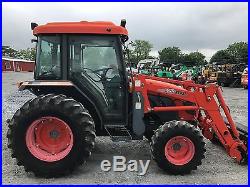 2007 Kioti DK45 4x4 Compact Tractor with Cab & Loader