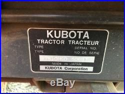 2007 Kubota B7510 4wd Hydro Transmission Compact Tractor with 60 Mower Deck