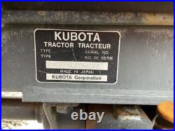 2007 Kubota B7800hsd Tractor