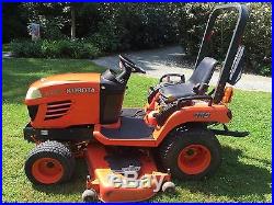 2007 Kubota BX2350 Tractor with 60 belly mower, 294 hours, NO RESERVE