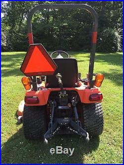 2007 Kubota BX2350 Tractor with 60 belly mower, 294 hours, NO RESERVE