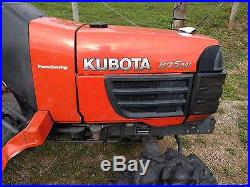 2007 Kubota Compact Tractor B7510 HSD, 21hp Dsl, Pwr Steer, Hydrostatic Trans