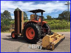 2007 Kubota M105-S Tractor withDiamond Triple Flail Mowers nMississippi NO RESERVE