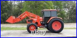 2007 Kubota M125X Tractor with Front End Loader 125HP Diesel 16-Speed LOW HOURS
