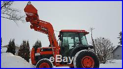 2007 L3430 Kubota tractor 4x4 cab, quick-tatch loader, wheel weights, low hours