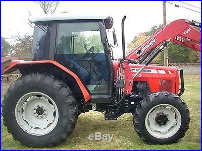 2007 MASSY FERGUSON 573 CAB+LOADER+4X4 WITH 2290 HRS. VERY GOOD TRACTOR! @@