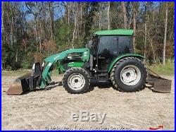 2007 Montana T7074 4x4 Ag Tractor Loader Enclosed Cab A/C Heat PTO AUX 70HP