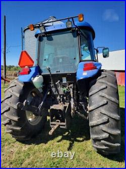2007 New Holland TD95D Tractor 1,845 Hours 98 HP 2WD Enclosed Cab