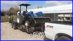 2007 New Holland Tractor 45 Hp Withfront loader, 6 ft cutter/ 752 hours