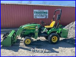 2008 John Deere 2305 4x4 Hydro Compact Tractor with Loader Only 900 Hours