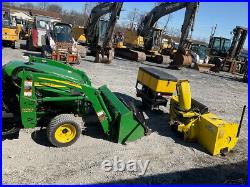 2008 John Deere 2305 4x4 Hydro Compact Tractor with Loader Only 900 Hours