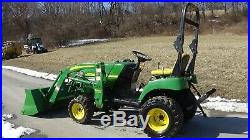 2008 John Deere 2305 4x4 Tractor With Loader