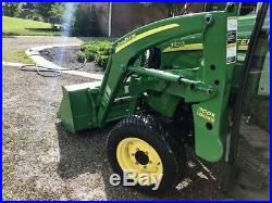2008 John Deere 3320 4x4 Diesel CUT with Loader & iMatch only 456.4 Hrs! Serviced