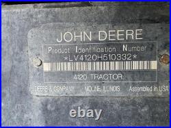 2008 John Deere 4120 Tractor with Loader