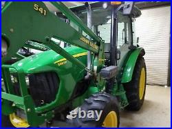 2008 John Deere 5083e tractor 83 HP No emissions No DPF No Def 4wd loader
