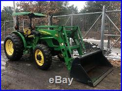2008 John Deere 5425 4X4 Loader Tractor Diesel AWD
