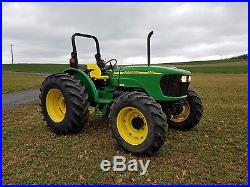 2008 John Deere 5625 Ag Utility Farm Tractor 4x4 Diesel Engine 99HP PoweReverser