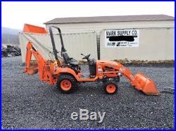 2008 Kubota BX24 Sub Compact Tractor Loader Backhoe 4X4 Diesel 3 Point PTO 23 HP