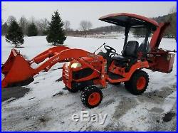 2008 Kubota BX2660 4X4 Loader Tractor with Only 310 Hours