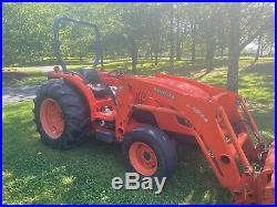 2008 Kubota MX 5100 only 800 hours includes front bucket and backhoe attachment