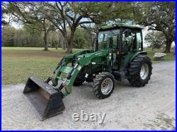 2008 MONTANA (LS) N55 TRACTOR A/C CAB LOADER With QUICK ATTACH SUPER LOW HRS